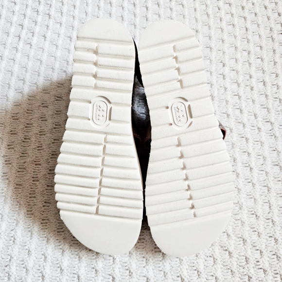 Bed Stu Artemia Leather Platform Sandals Open Toe Zipper Chunky Size 8.5 NWOB - Picture 10 of 16